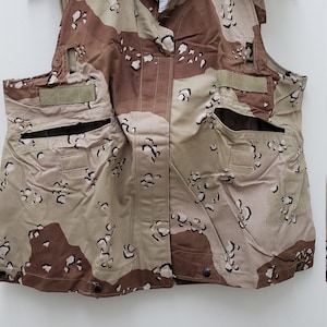 Chaleco militar vintage Chocolate Chip Desert PASGT