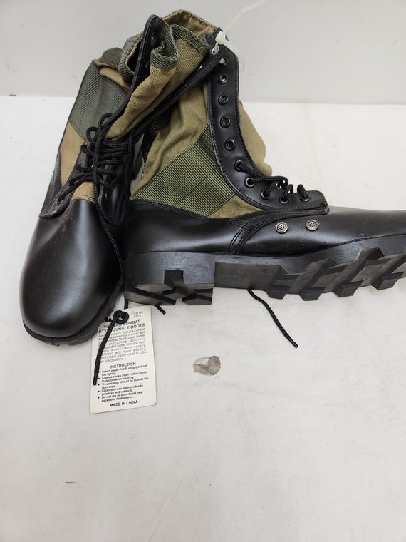 Military issue jungle boots 2025