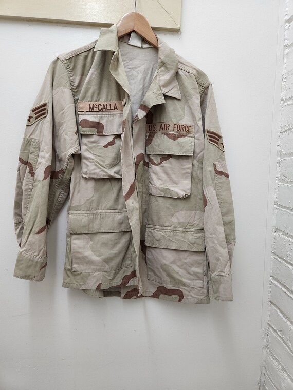 Vintage Military Issued USAF 3 Color Desert Shirt/blouse With Etsy