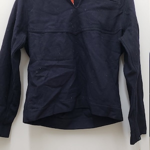 Vintage Military Issued Vietnam Era US NAVY Sailor Shirt with Patch