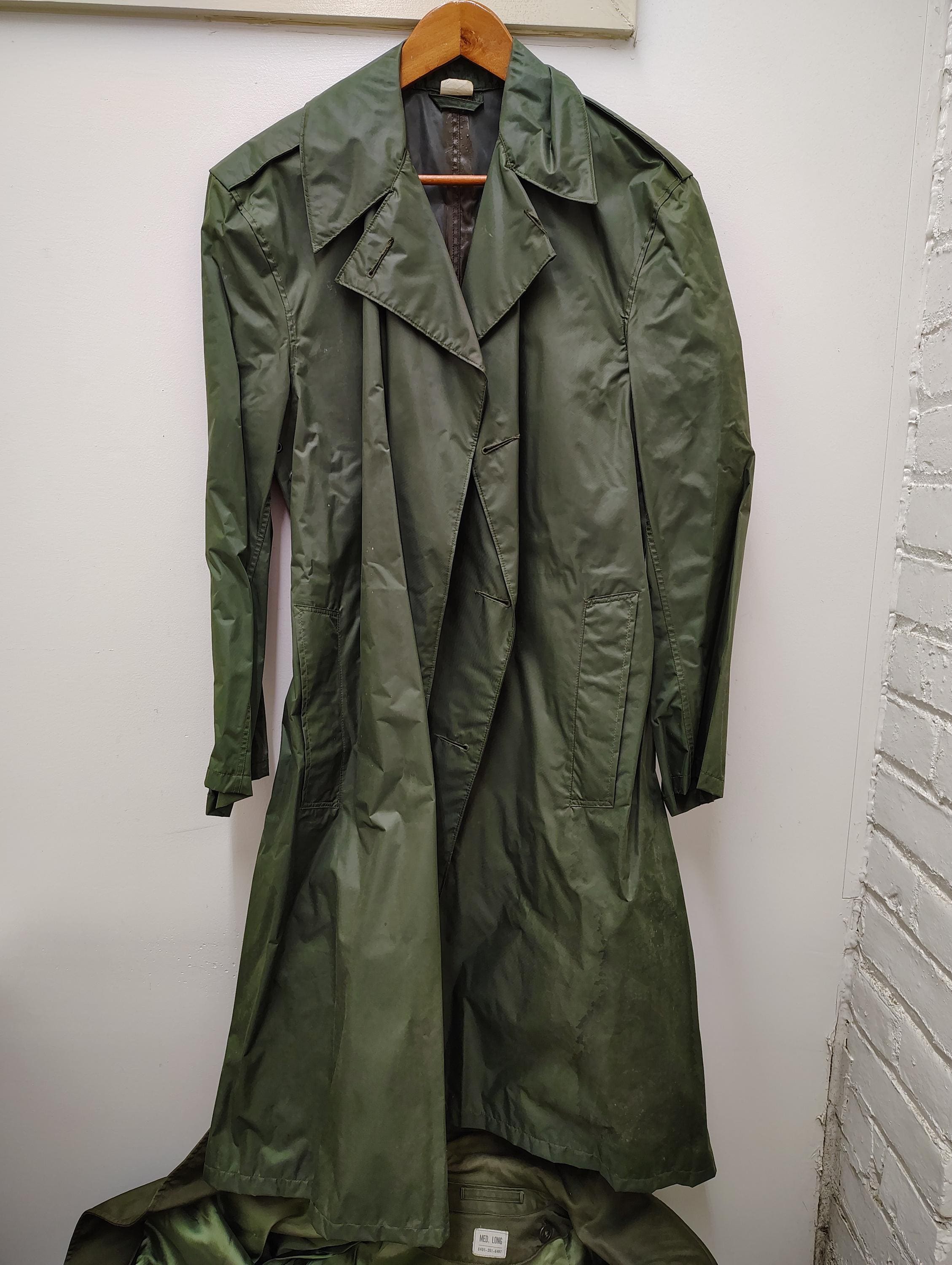 ジャケット・アウター 40's US AR MY RUBBER COATED RAINCOAT 40´s US AR MY RUBBER COATED RAINCOAT
