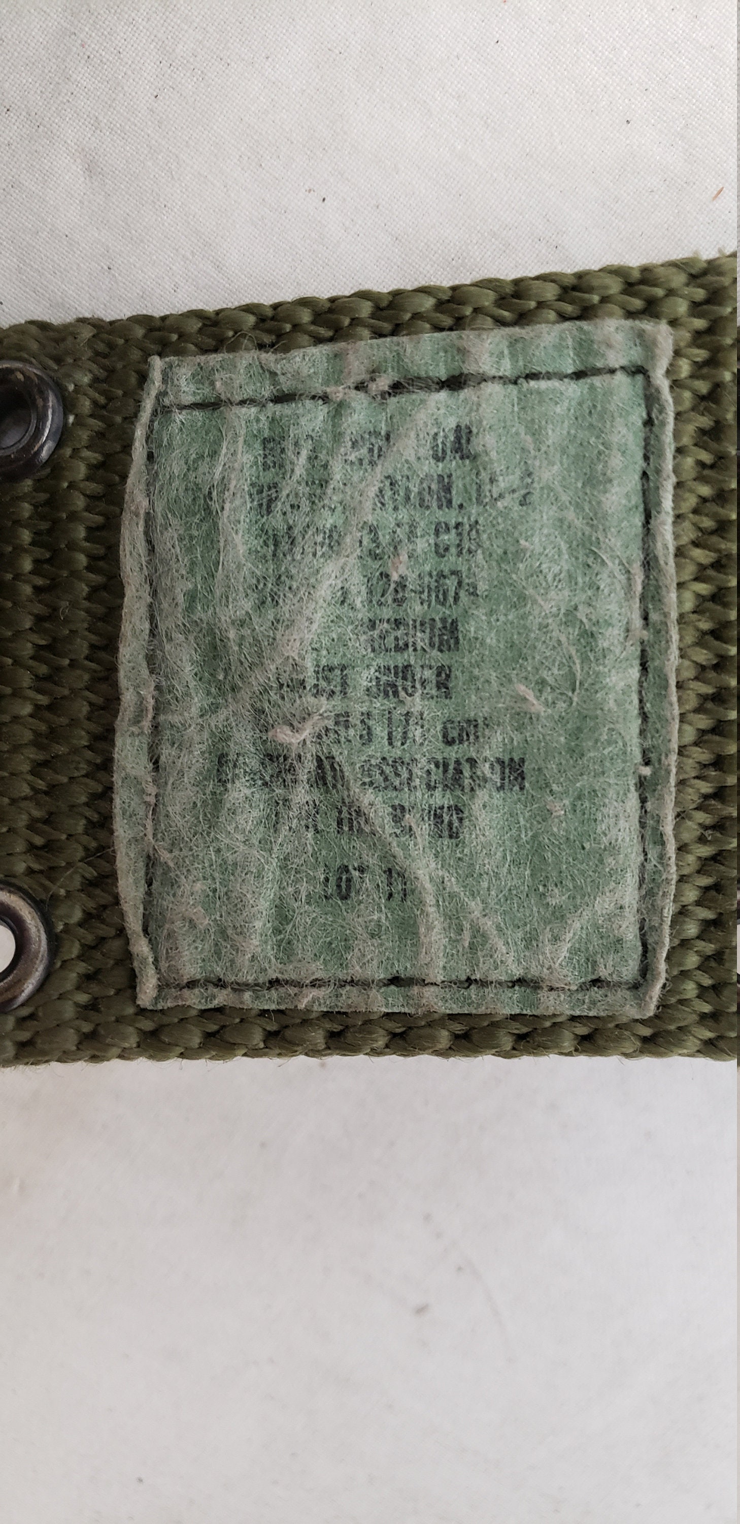 Fibbia Cintura Pistola Militare Britannica Originale Cromata Modello MFP02 - Nuova