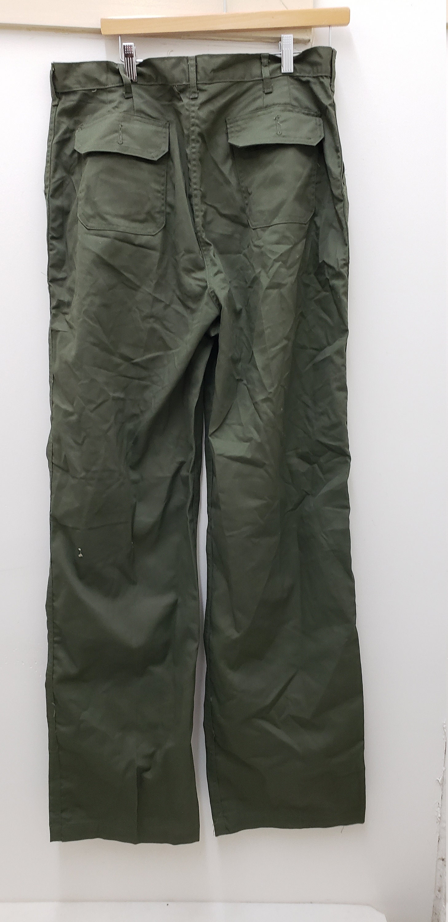 Vintage Military Issued Woman's Utility Trousers-22xl35 - Etsy