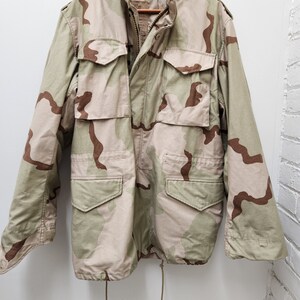 Vintage Military Issued 3 Color Desert M65 Field Jacket ml 6444 Etsy