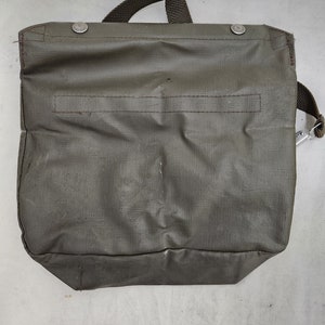Vintage Swedish Military Issued Gas Mask Bag