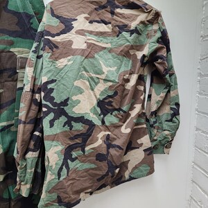 Vintage Military Issued Woodland Camo Outfit-mr - Etsy