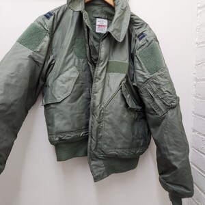 Vintage Military Issued Green Flyer's Jacket With - Etsy