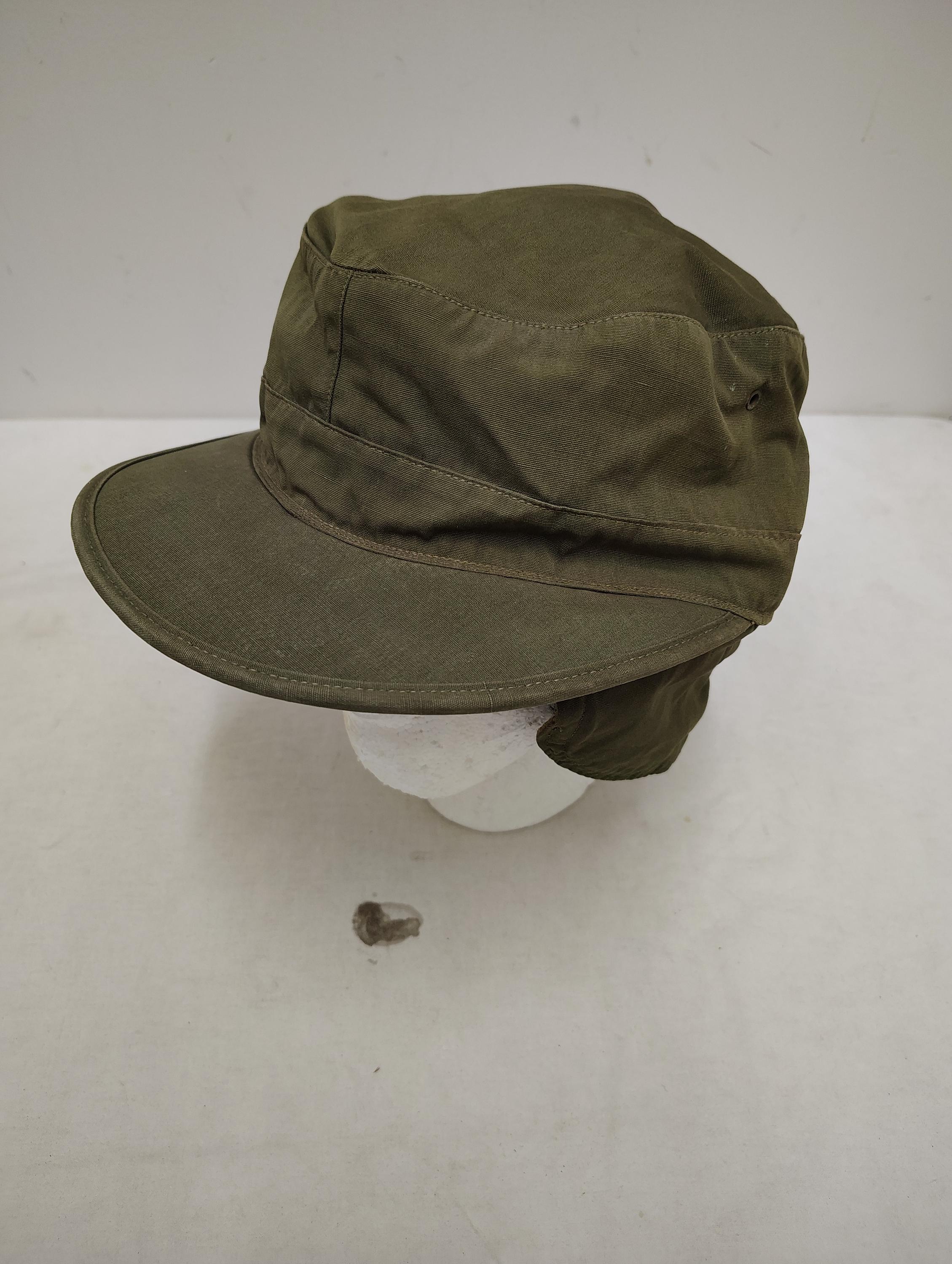 チェコスロバキア軍帽 第二次世界大戦時の軍支給品、防寒用ODグリーン野戦帽 - Etsy 日本