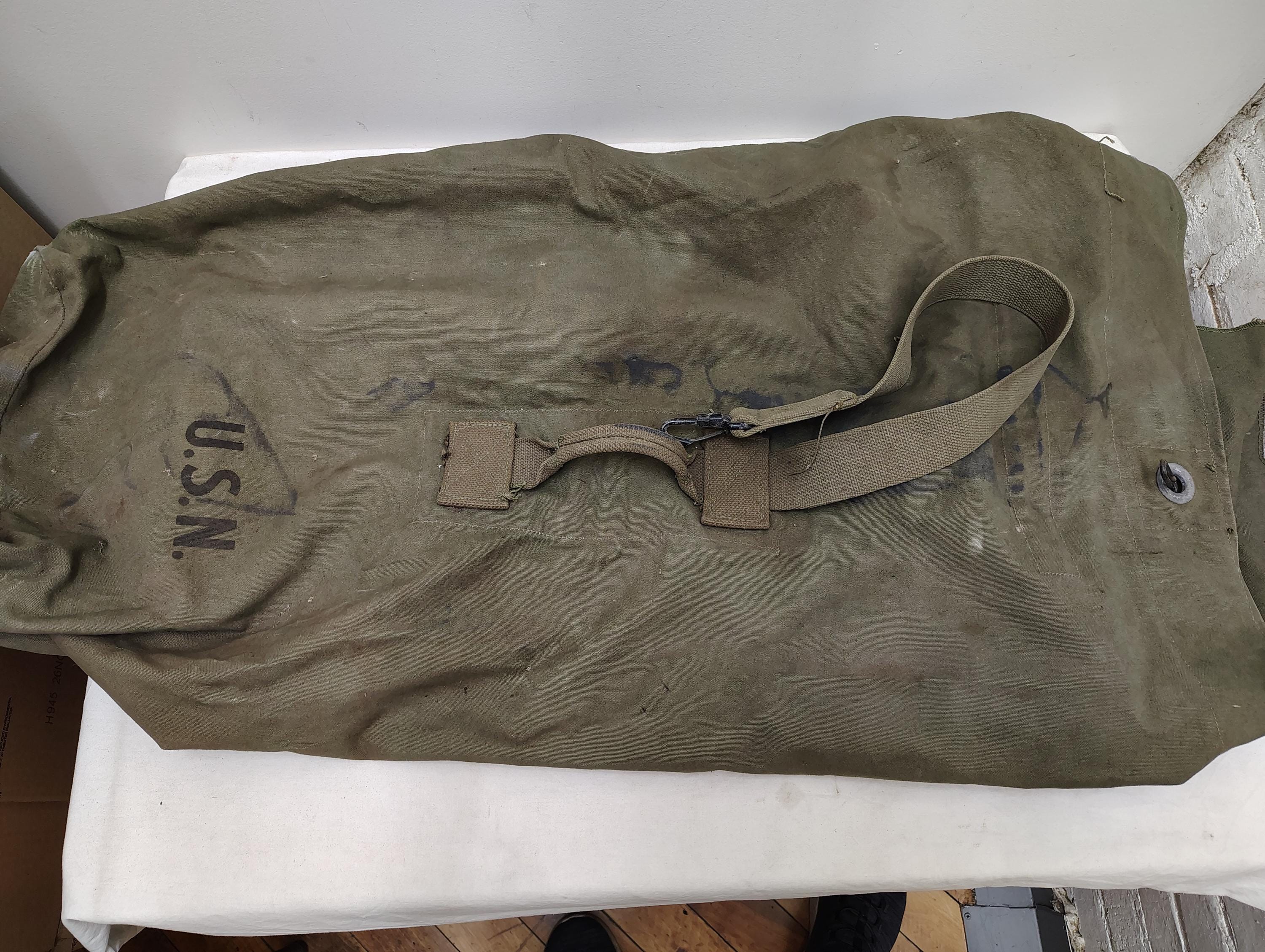 【ビンテージ】US ARMY　BAG VALUABLE　貴重品袋 ビンテージ】US ARMY BAG VALUABLE 貴重品袋