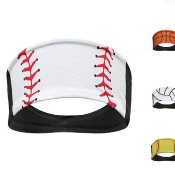 Softball Headband Etsy