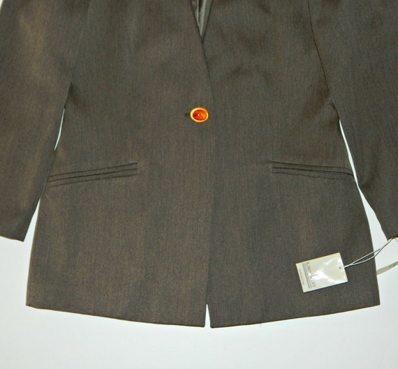 NOS Oversized Single Button Long Blazer, Size 14,… - image 9