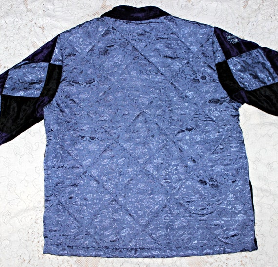 90s Quilted Patchwork Jacket, Size M L, Vintage J… - image 6