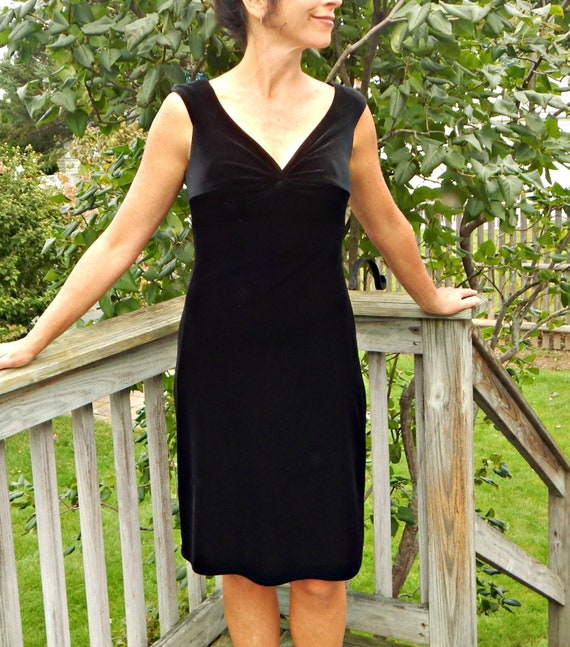 Henry Segal Women's Customizable Black Flat Front Low-Rise Dress