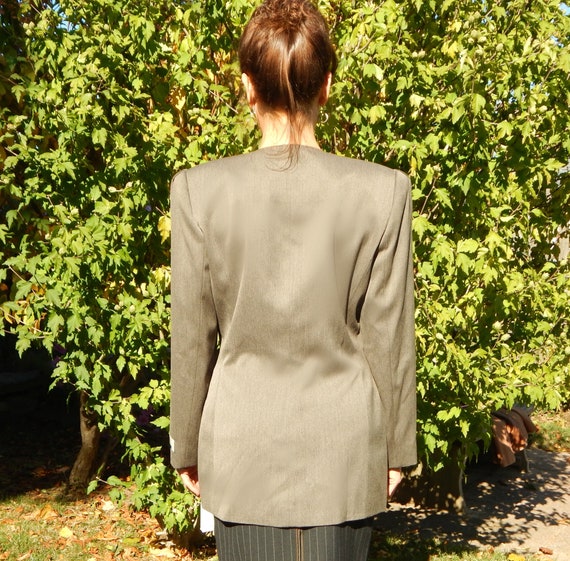NOS Oversized Single Button Long Blazer, Size 14,… - image 6
