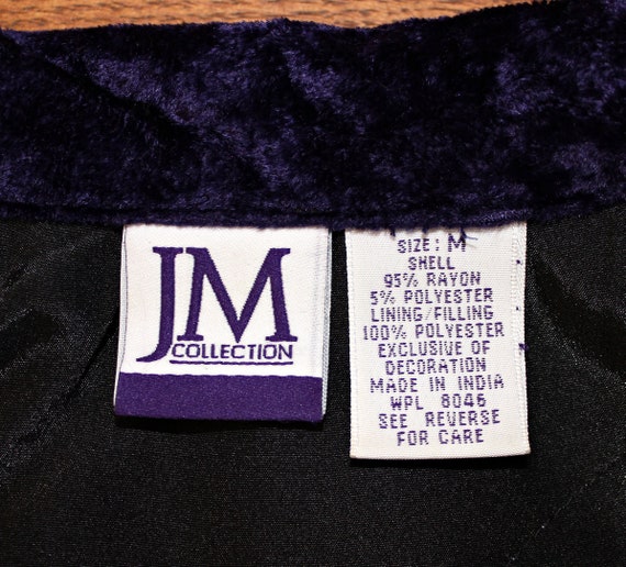 90s Quilted Patchwork Jacket, Size M L, Vintage J… - image 8