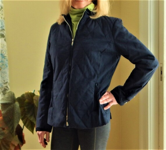 brooks brothers quilted jacket womens