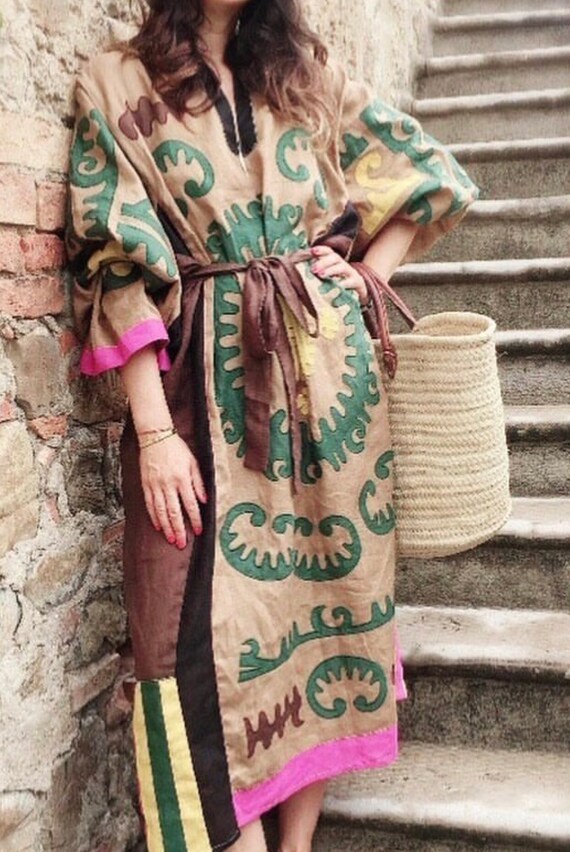 ethnic boho dresses 5 Pretty Boho Summer Maxi Dresses for Women over 40