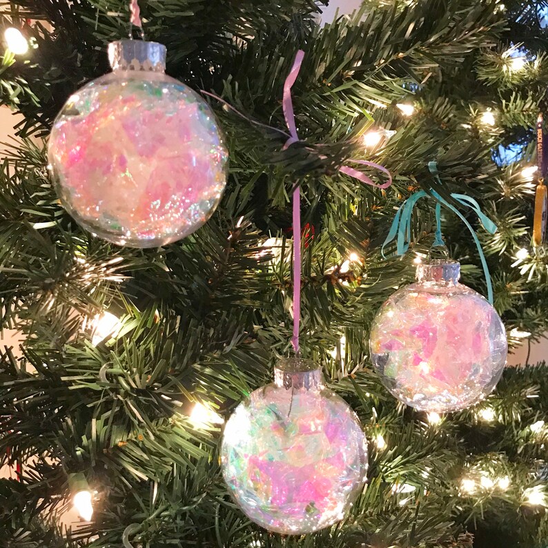 Iridescent Ornaments Cute Decor Ideas Gingerbread Charms Etsy