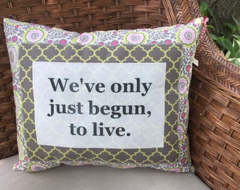 We Only Just Begun | Etsy