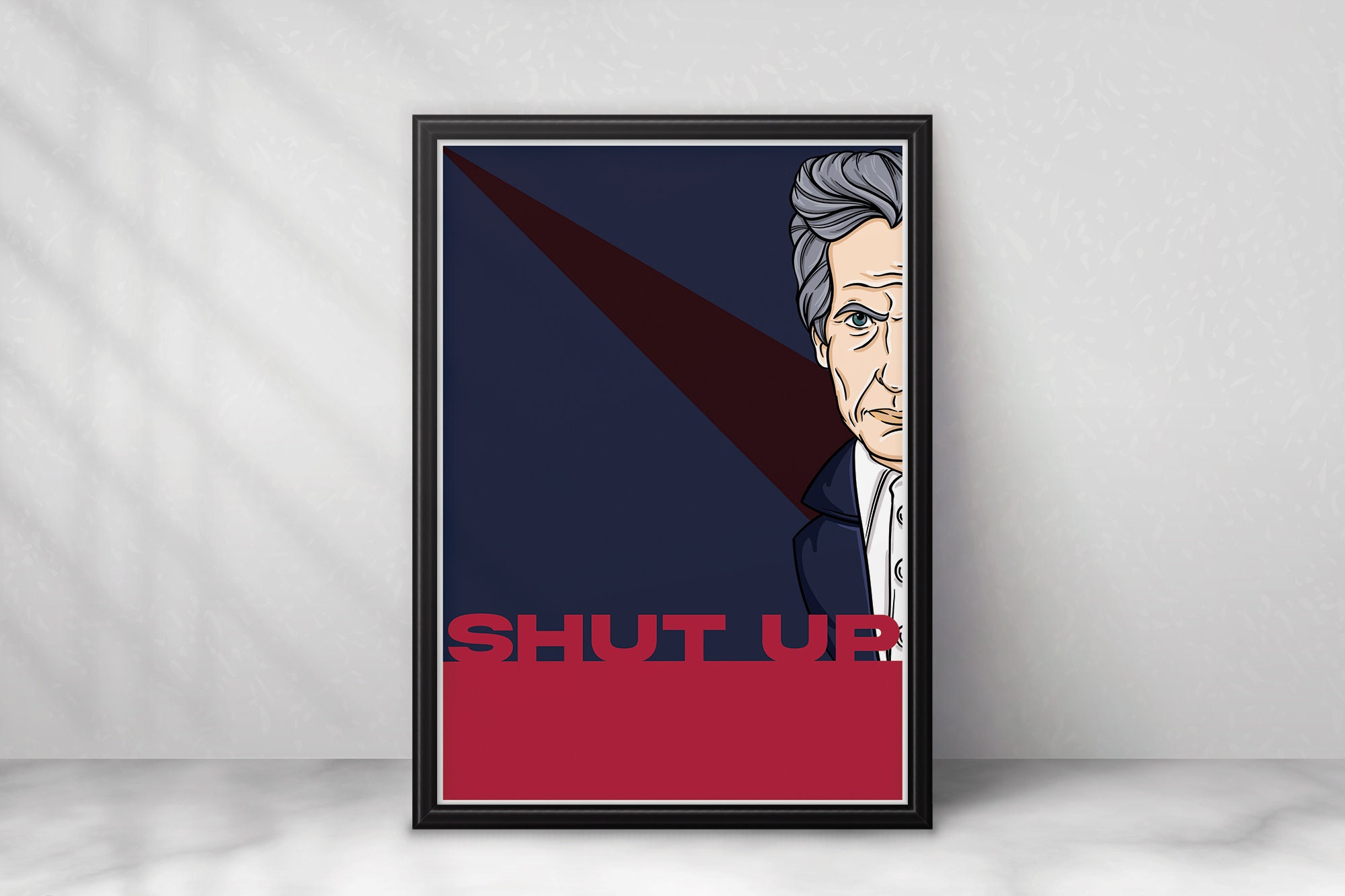 12th Doctor Peter Capaldi A4 Art Print 29.7 X 21 Cm -  Denmark