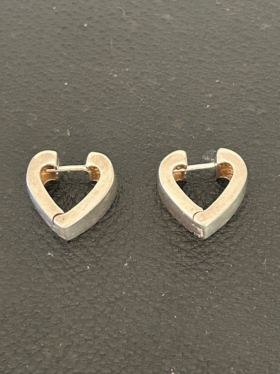 Adorables Boucles d'Oreilles Créoles Coeur Oreille