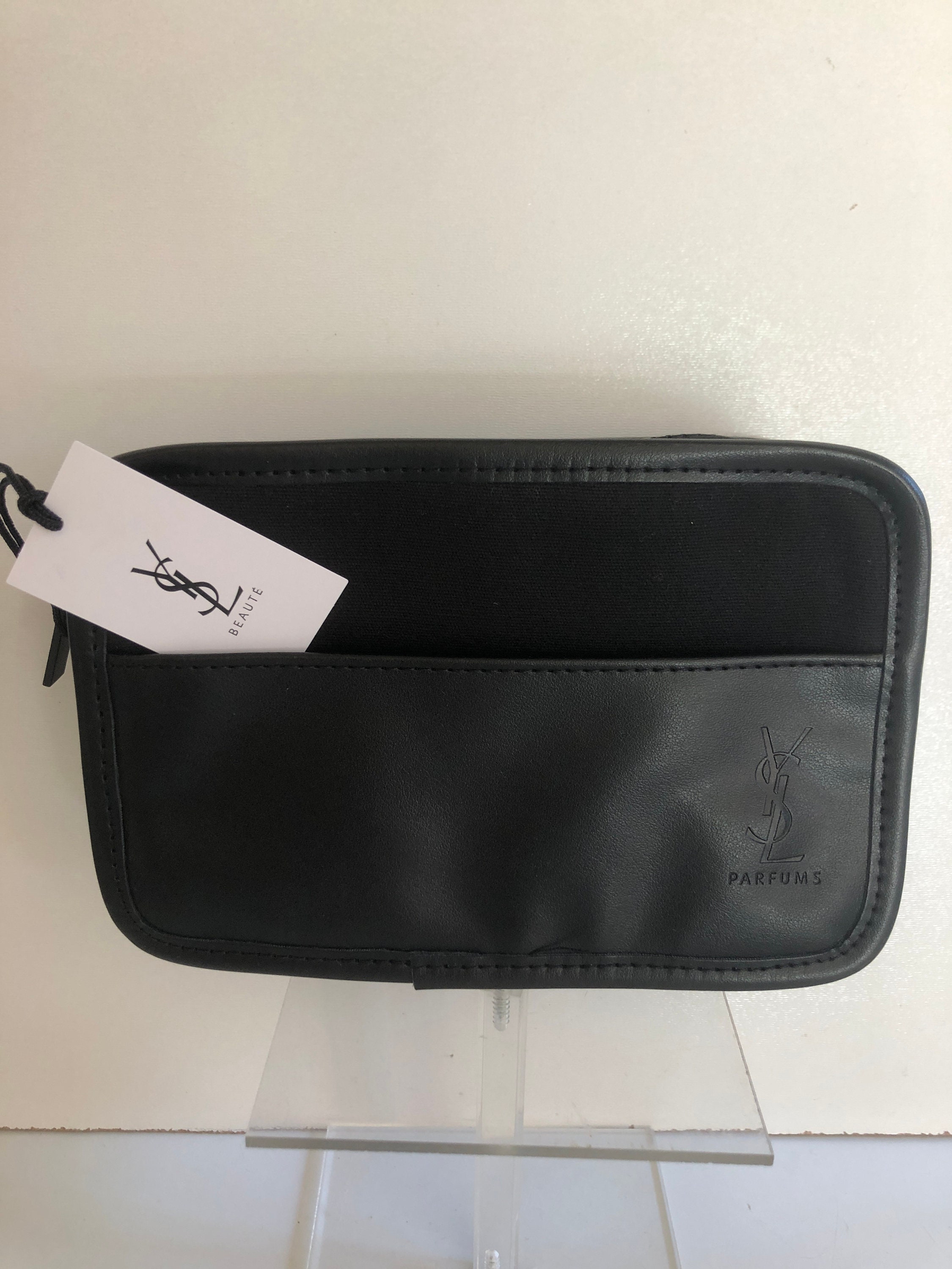 Yves Saint Laurent Black Pouch/ Toiletry Bag – Lookincredible