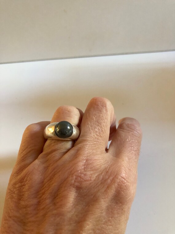 Élégante bague à zirconium en argent sterling - Paradise Designs