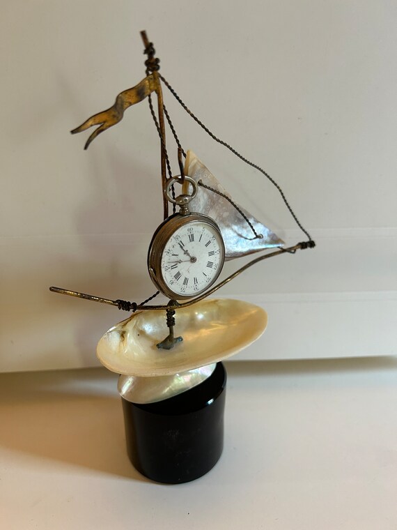 Montre De Poche Maritime Ancienne Style Victoria 1875 - Mouvement Quartz - Laiton - Neuf Avec Boîte Cadeau