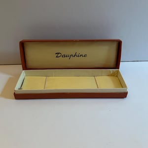 Écrin pour Montre Lip Dauphine Carton Années 60