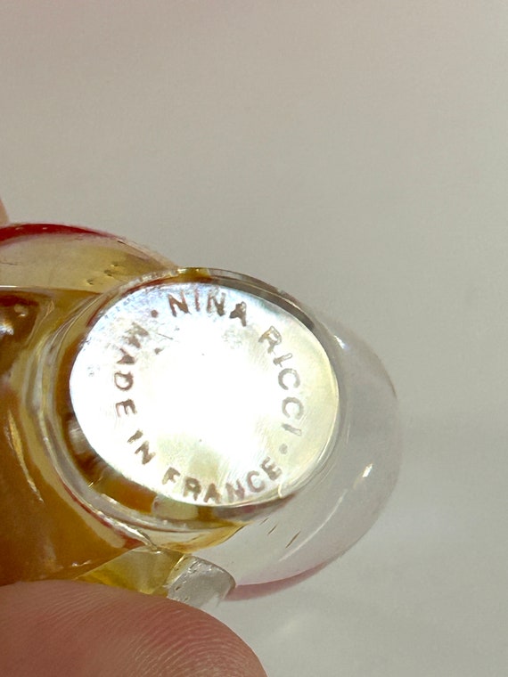 Nina Ricci Lalique Farouche Crystal Bottle Signed… - image 5