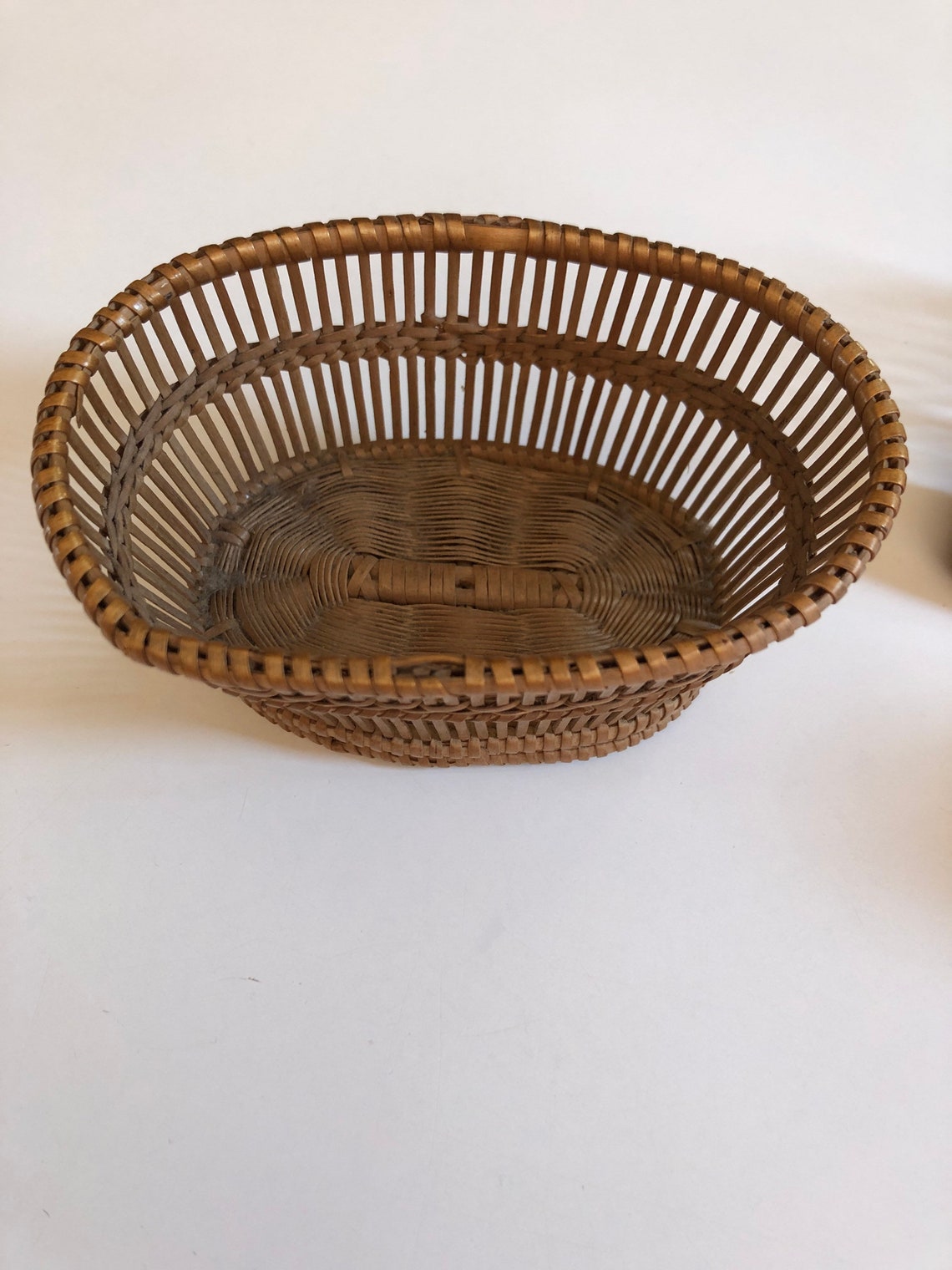 Former wicker basket set for miniature doll 1900s | Etsy