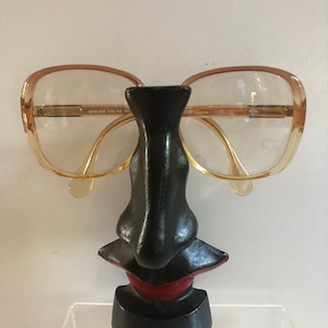 Silhouet montuur van brillen goud Vintage jaren &#39;80
