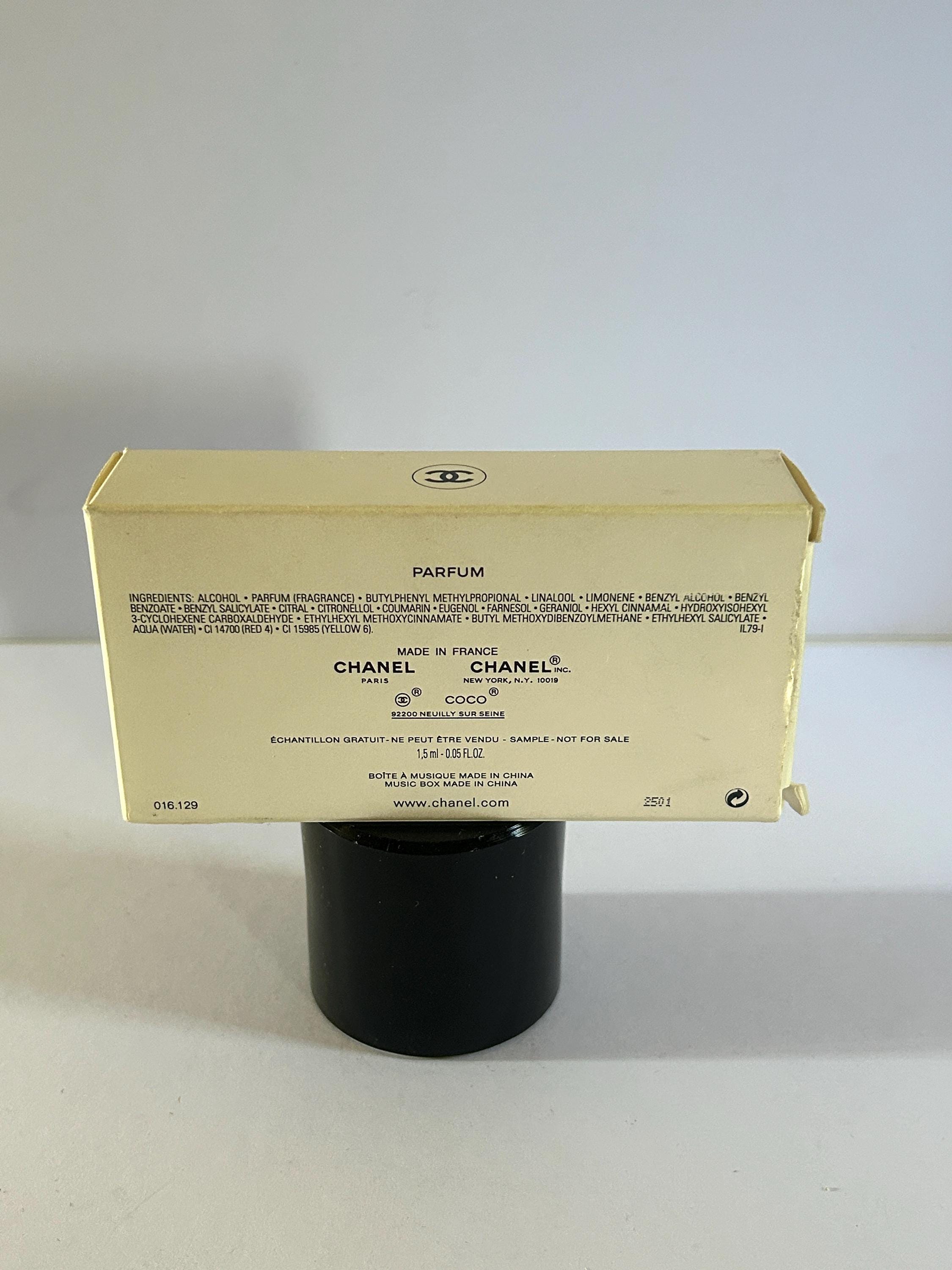 Chanel Limited Edition Coco Mademoiselle Music Box Year 2001
