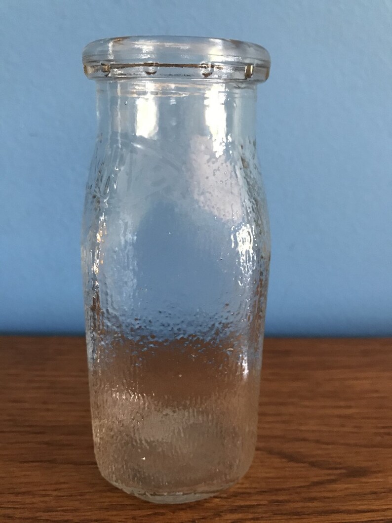USERVO Half Pint Glass Milk Bottle Etsy