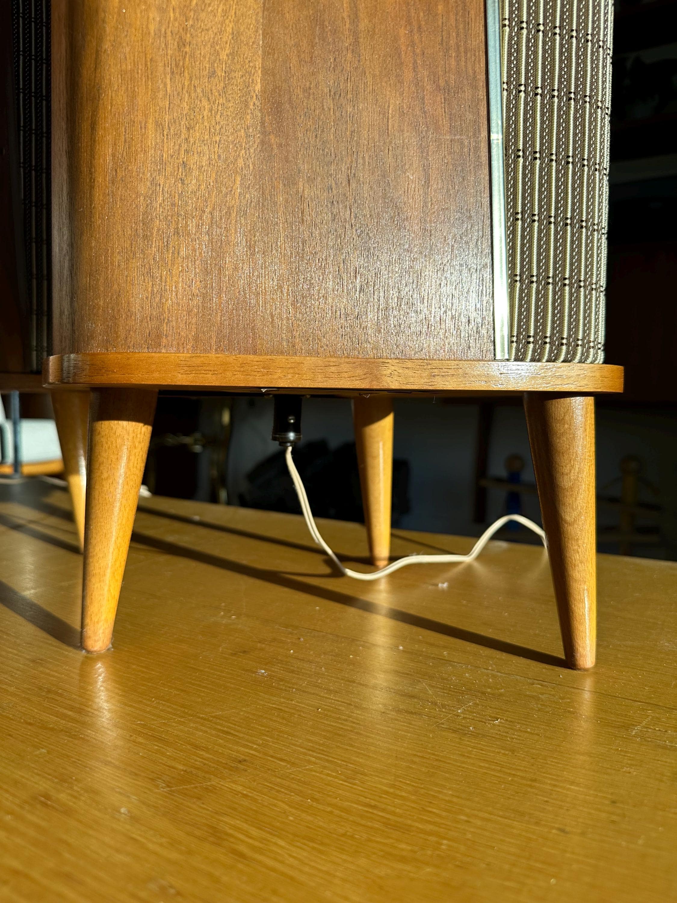 Vintage Mid Century Modern Grundig Speaker Teak Cabinets - Etsy