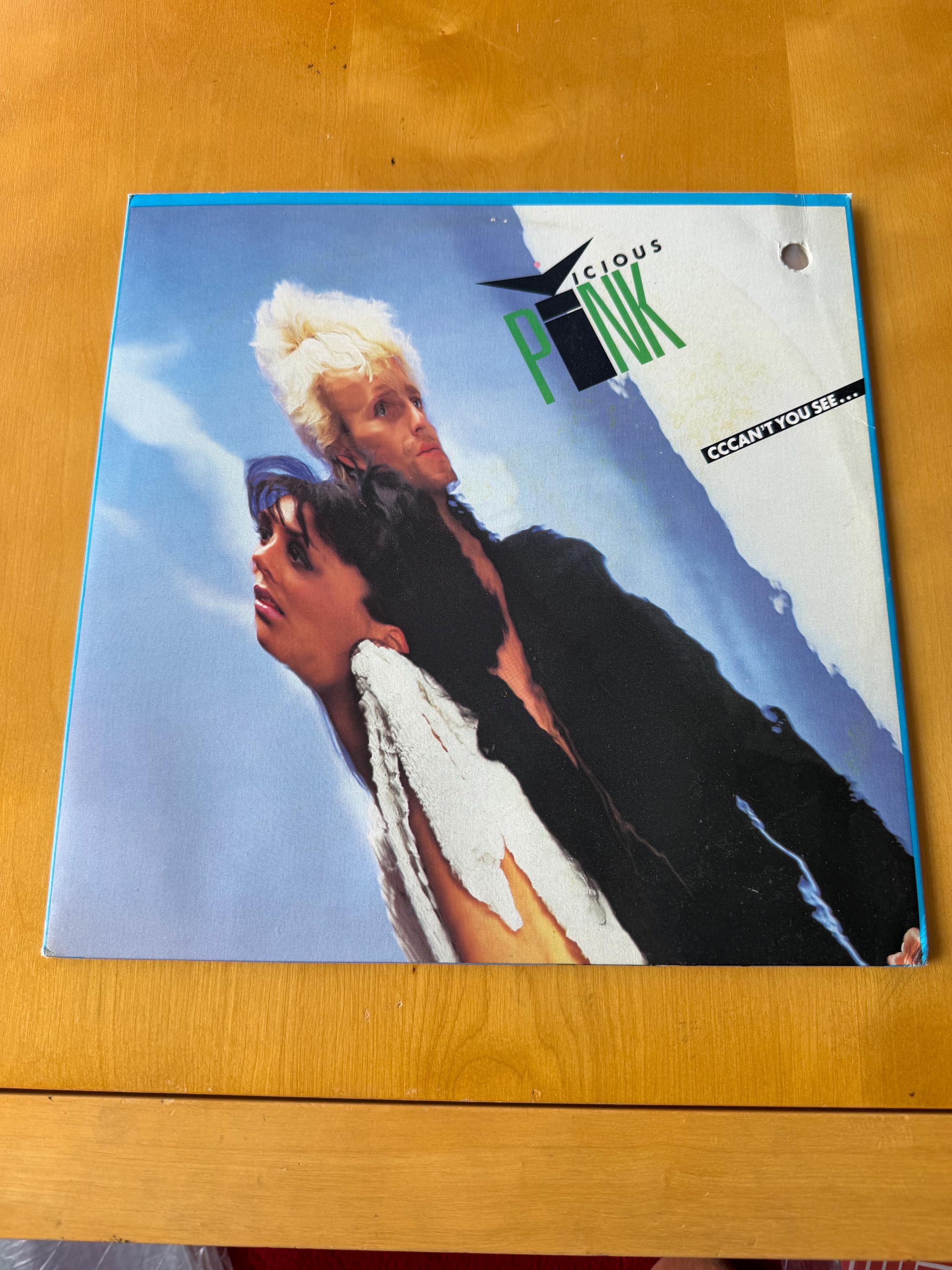 Vicious Pink Cccan't You See 1984 Canadian 12