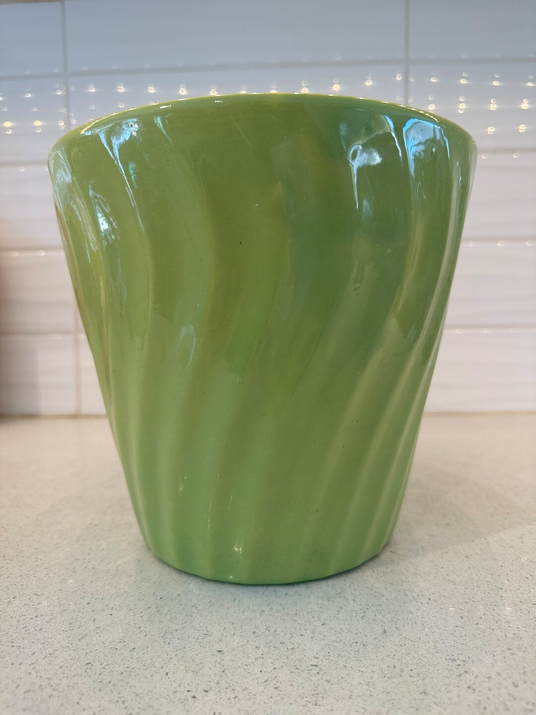 Vintage US Pottery Swirl Pots of Paramount Southern California Etsy