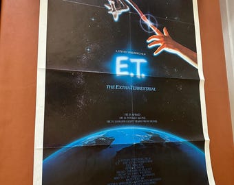 E.T. 1985 Mcdonalds Poster Extra Terrestrial - Etsy