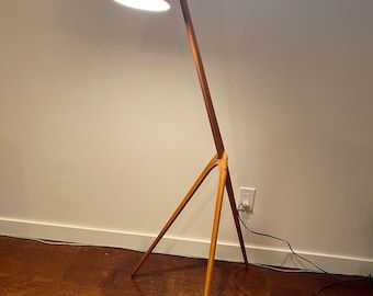 Mid Century Floor lamp Giraffe by Uno & Östen Kristiansson 1950s ** Free Shipping North America**