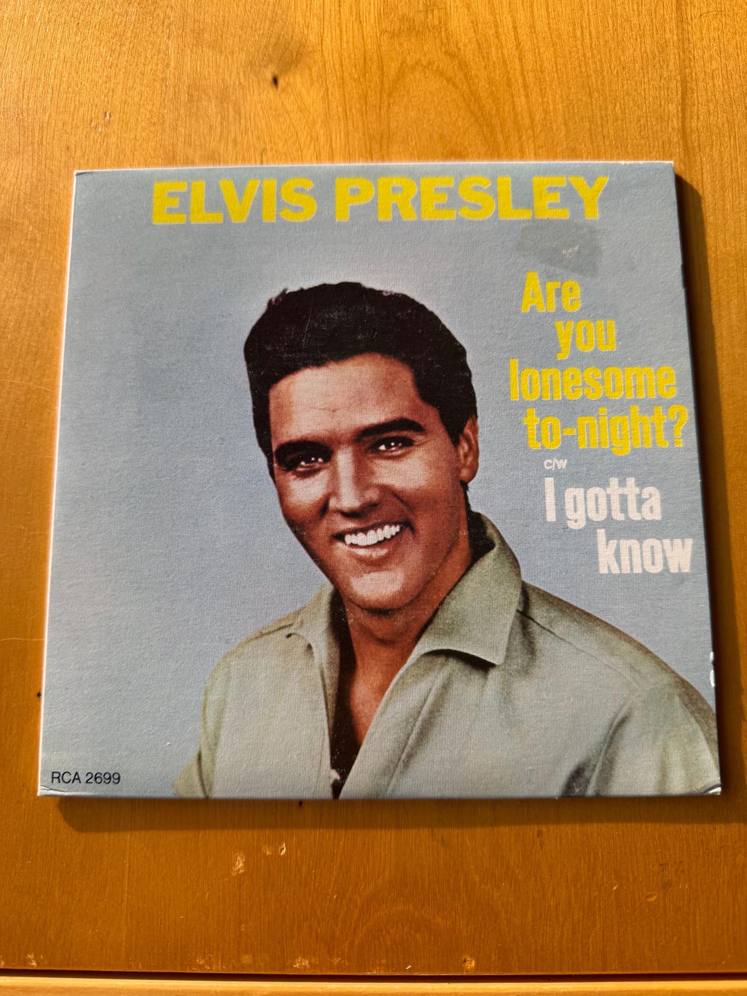 Elvis Presley 1960 45rpm Record – Are You Lonesome Tonight? RCA 2699 NM ...