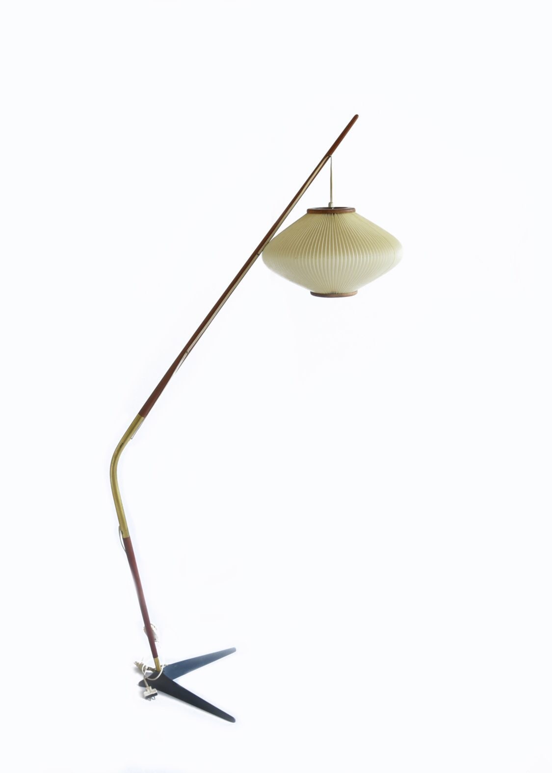 Buy Mid Century Fishing Pole Lamp by Svend Aage Holm Sørensen, Denmark, 1950s  X2 Ultra Rare Pair Online in India 