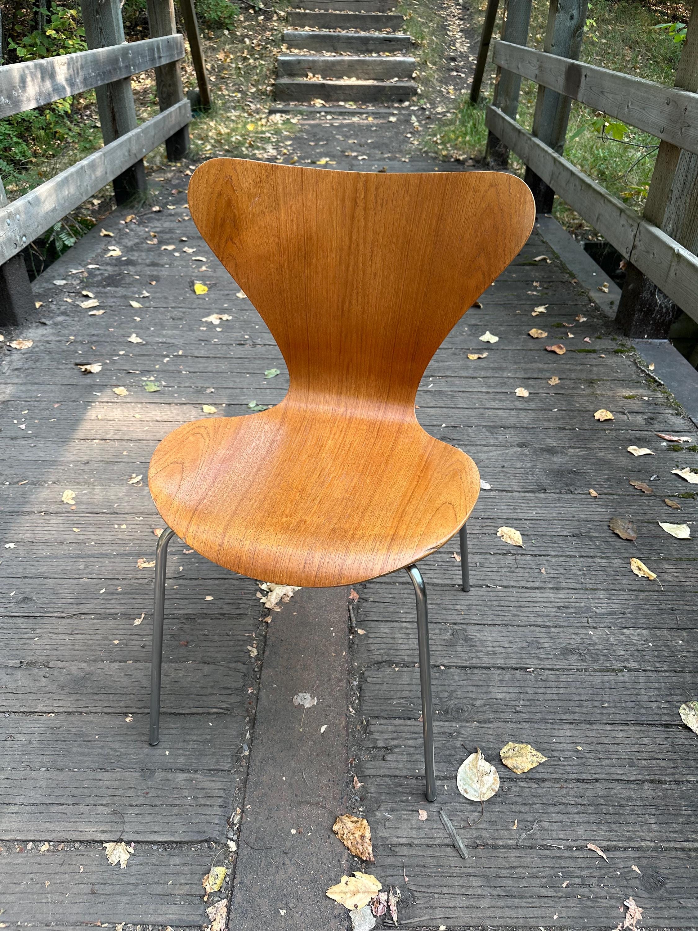 Series 7 Chair in Teak by Arne Jacobsen for Fritz Hansen, Denmark