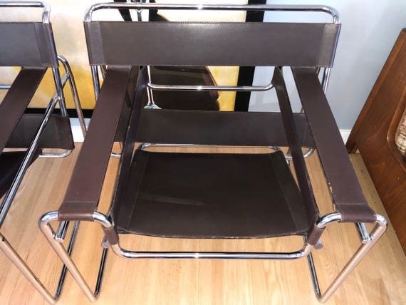 Wassily Chair By Marcel Breuer For Knoll International Etsy