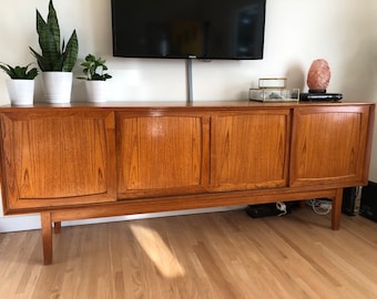 Mid Century Danish Teak Sideboard Made in Denmark ** Free Shipping North America**