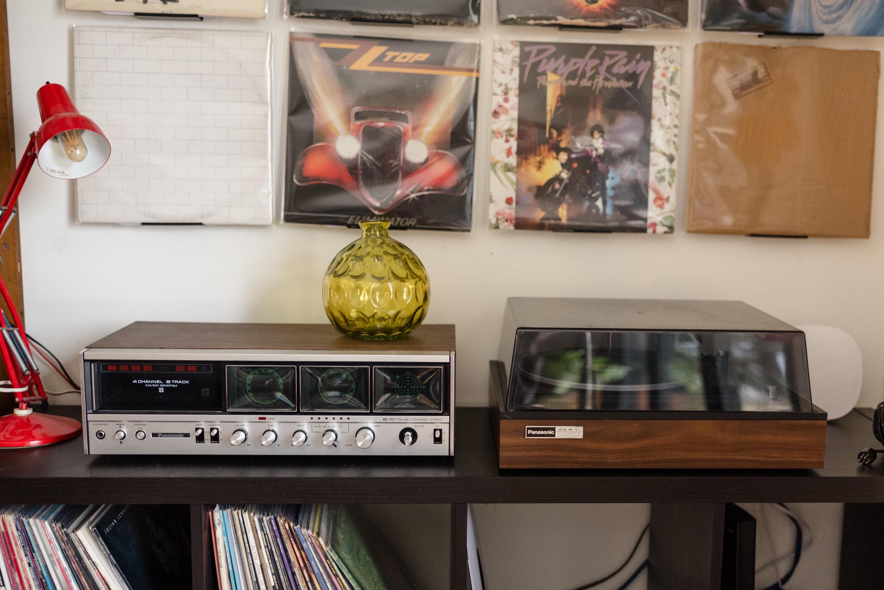 Panasonic IC FET 4 Channel 8 Track Player Stereo Receiver Panasonic IC FET 4 Channel 8 Track Player Stereo Receiver