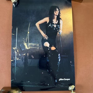Alice Cooper Poster Collection - 9 Poster Lot