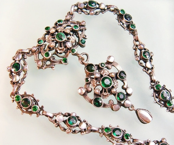 NOUVEAU 10 mm NATURAL noble New Jade Gemstone Collier 18/"