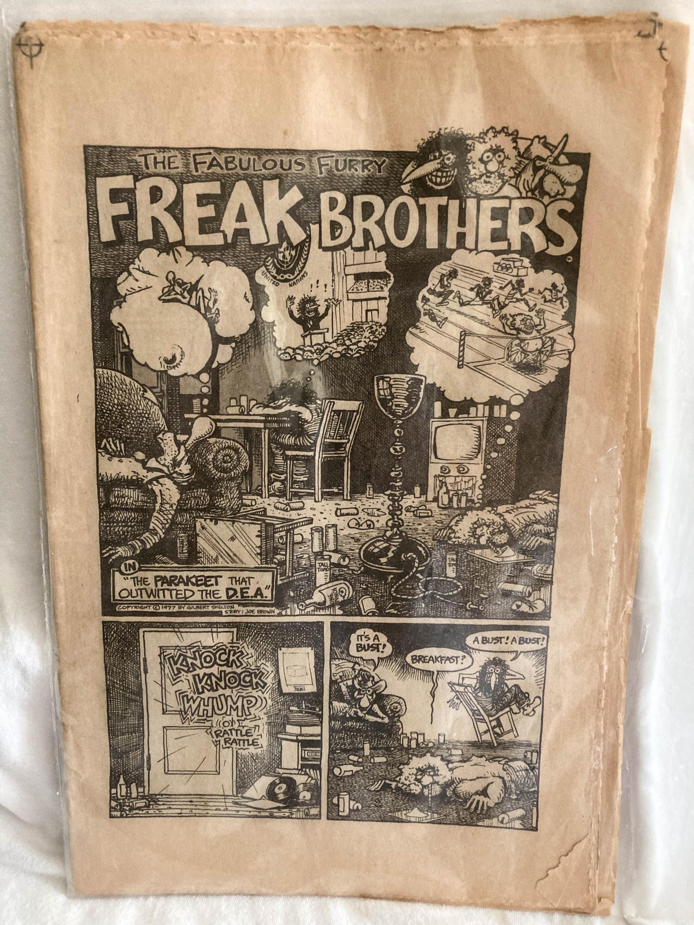 Furry Freak Brothers - Etsy