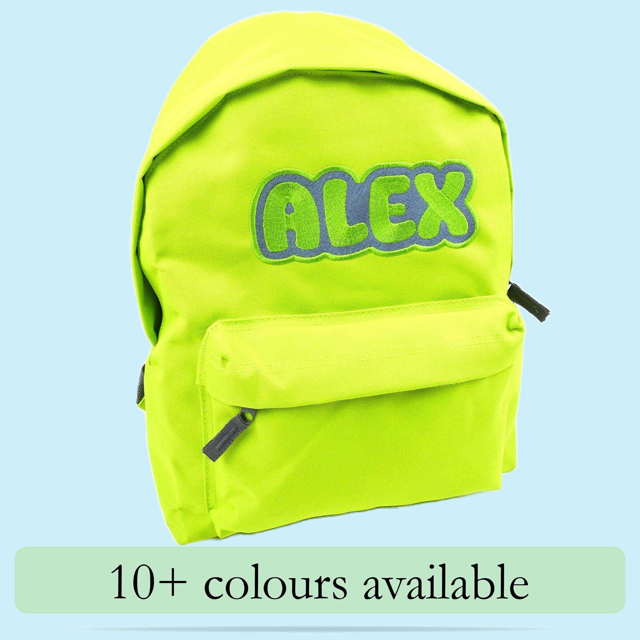 Personalisierter Name bestickter Rucksack Kinderrucksack fur den Schulanfang Reisetasche Kind Etsy