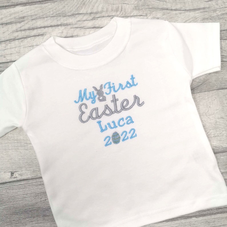 My First Easter, First East Chick, Alternative Easter Gift, Custom Easter Chick, Easter Chick Tshirt Gift, Easter Vest Sleepsuit image 6